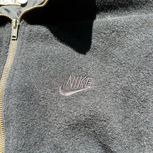 Vintage 90s Nike Varsity Jacket Sz L - Picture 2 of 5